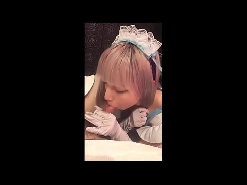❤️ Japanese Idol [mayuka], franskur vinnukonubúningur, 1. hluti, blástur og hristur af sér með húðkrem ☑ Klámmyndband hjá okkur is.pornsexer.ru ❤